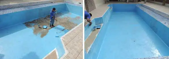 Repintura de piscina Itanhaém
